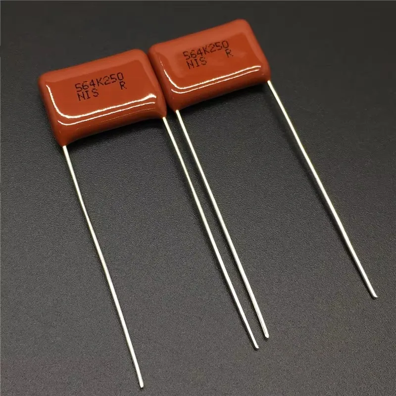 10 peças/100 peças capacitor japão nissei cbb mmc 250v 564 k 10% 0.56uf 560nf passo = 15mm capacitor de filme de poliéster metalizado