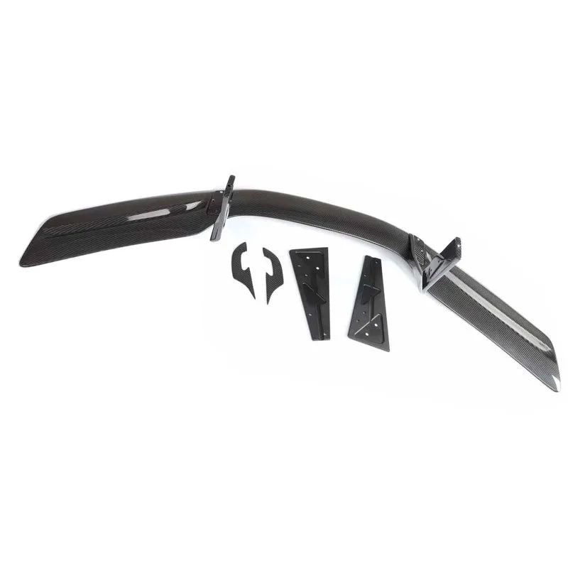True carbon fiber tail wing automobile fixed wind wing