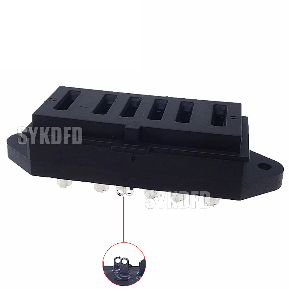 1 قطعة عالية الحالي 20A بطارية ليثيوم شحن كتلة مع ثقب المسمار المدخلات الناتج ستة أقدام الأم كتلة اكسسوارات السيارات الكهربائية #4