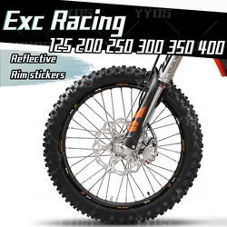 Voor 125/250/300/350/450/500/525 Exc Racing E-XC Motorfiets Wielen Sticker 18 