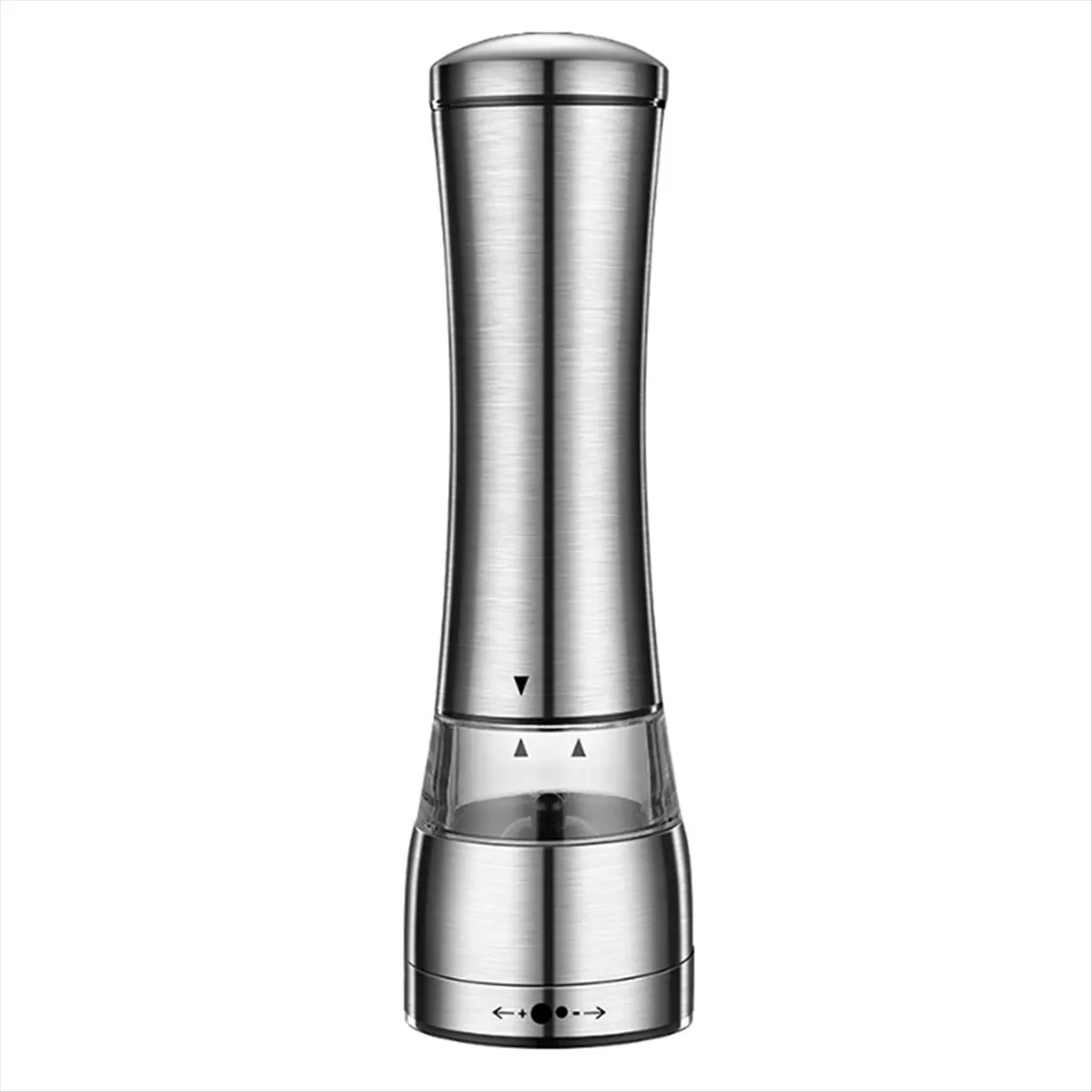 2026 Trend 304 Stainless Steel Manual Pepper Grinder Adjustable Thickness Salt Mill Visible Kitchen Condiment Mincer