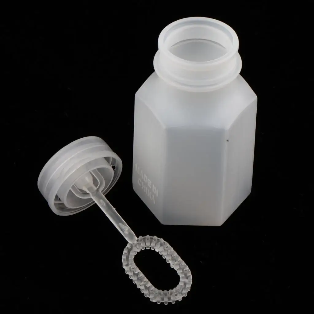 Bouteilles soufflantes vides en plastique hexagonales, 24 pièces, décor de Table pour cadeaux de fête