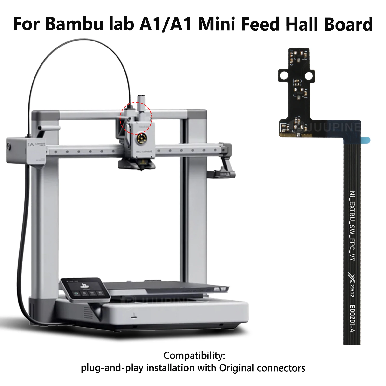 For Bambu Lab A1/A1mini Extruder Filament Sensor