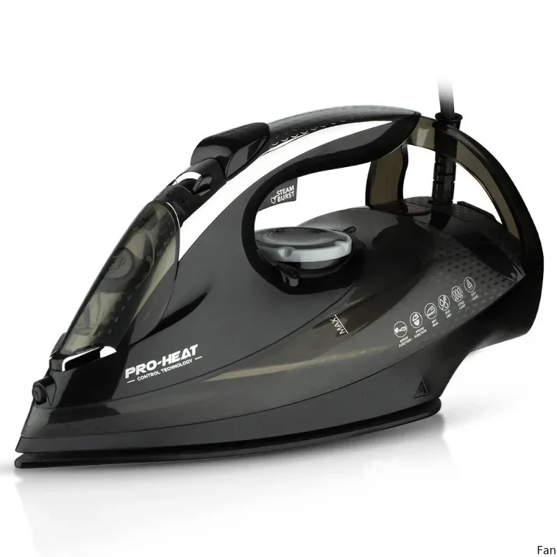 2200W携帯用5段階温度調節・圧力調整機能付き衣類スチームアイロン、220V家庭用ハンドヘルドアイロン