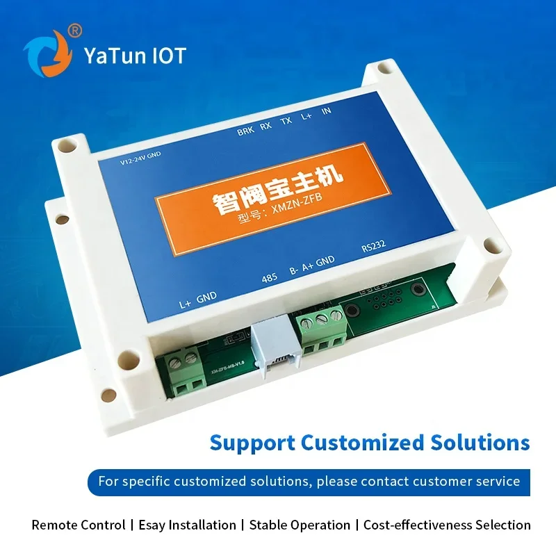 Host de control de válvula agrícola 2025 para riego inteligente, dispositivo controlador decodificador de riego con ahorro de agua, puerta de enlace lorawan para exteriores