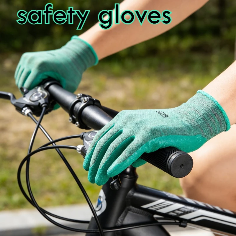 

12pcs Outdoor Cycling Protective Gloves Climbing and Running Gloves Cleaning Household Gloves Household Protective Accessories