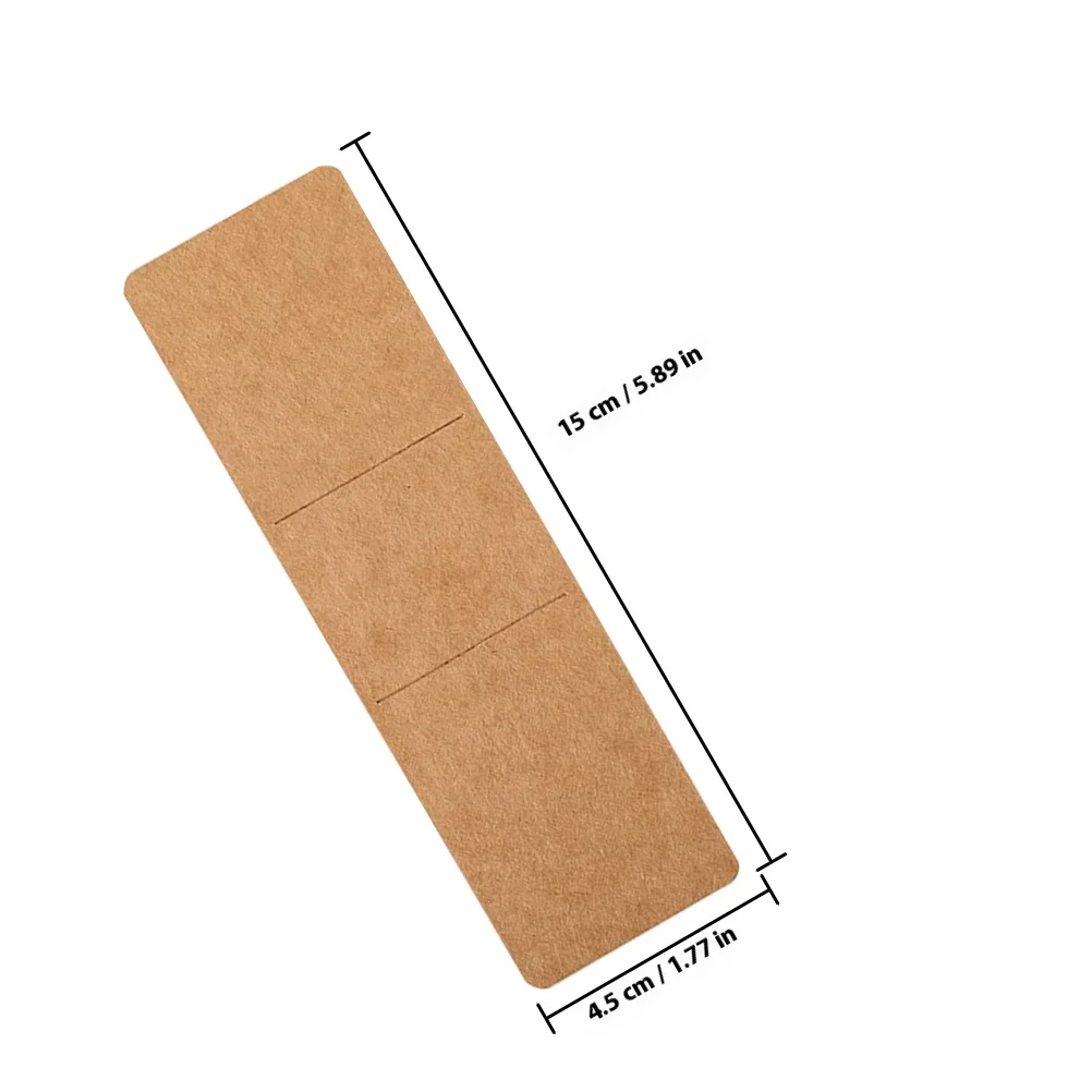 30Pcs Compact Bookmark Display Recyclable Materials DIY Accessory Organizer Bookmark Accessories Book Lover's Gift Wrap