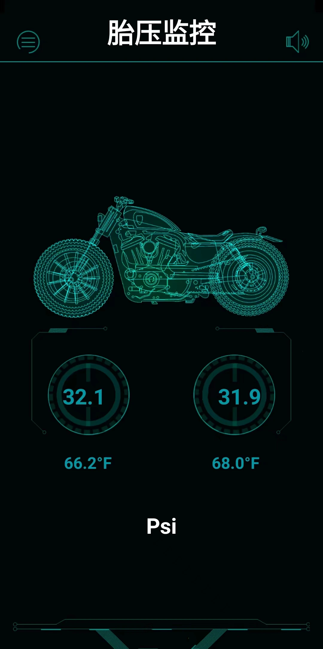 TPMS Tire Pressure Monitoring Wireless Bluetooth-Compatible 5.0 Motorcycle Tyre Pressure External Sensor For Apple IOS Android