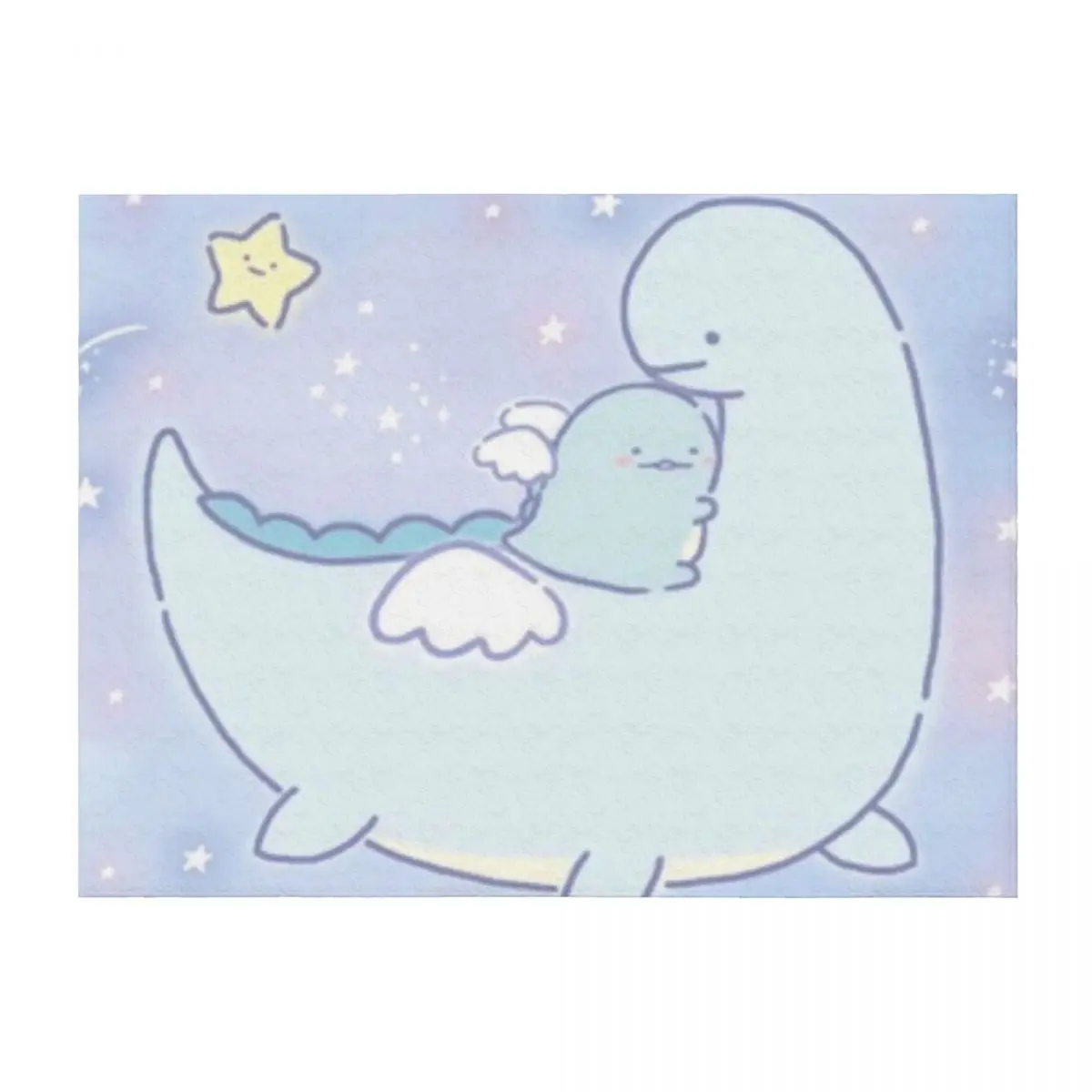 

Sumikko Gurashi Tokage and momy Throw Blanket Luxury Brand manga Sofa Throw Bed linens Blankets