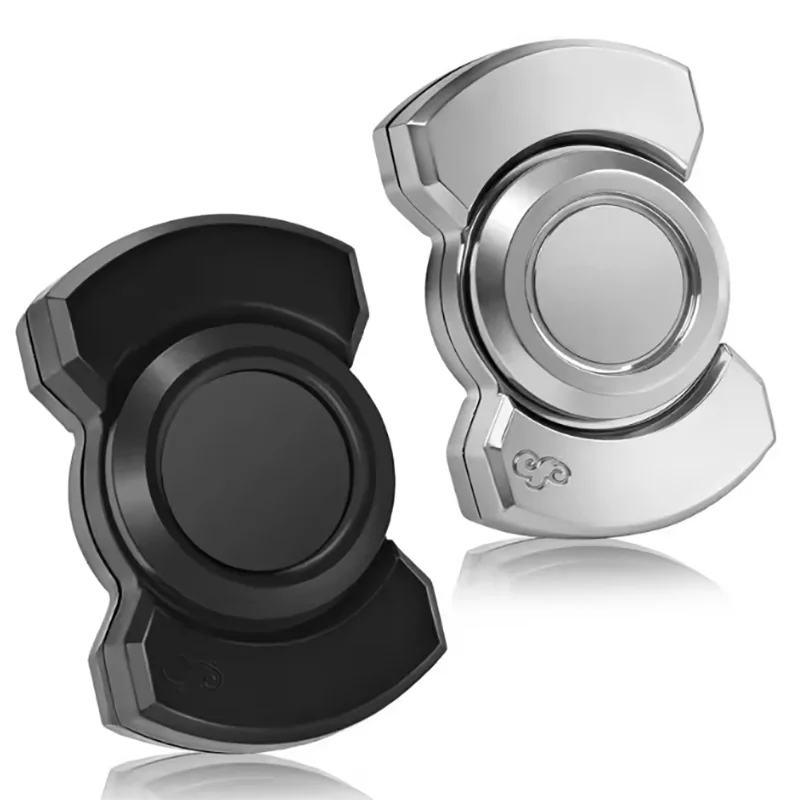 Alloy Metal Fidget Spinner Slider Clicker Magnetic EDC Cool Gadget Silent Stress Relief Enhanced Focus For Adults toy