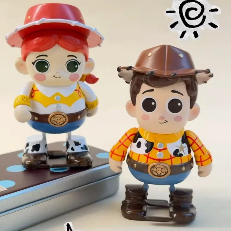 Toptoy Toy Story Action Figure Blind Box Wind-Up Movable Collectible Desktop Ornament Gift for Adults - Movie-Themed Collectible