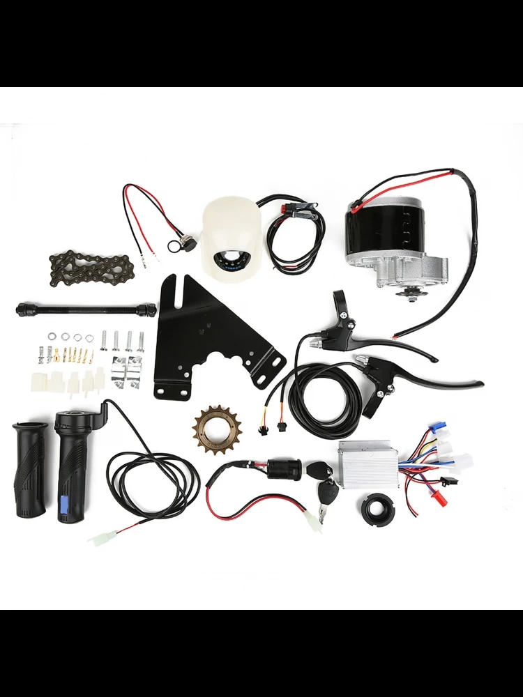 AliExpress Keenso 14Pcs Set Conversion Accessory for Electric Bicycle E Bike Kit 24V250W Easy Installation