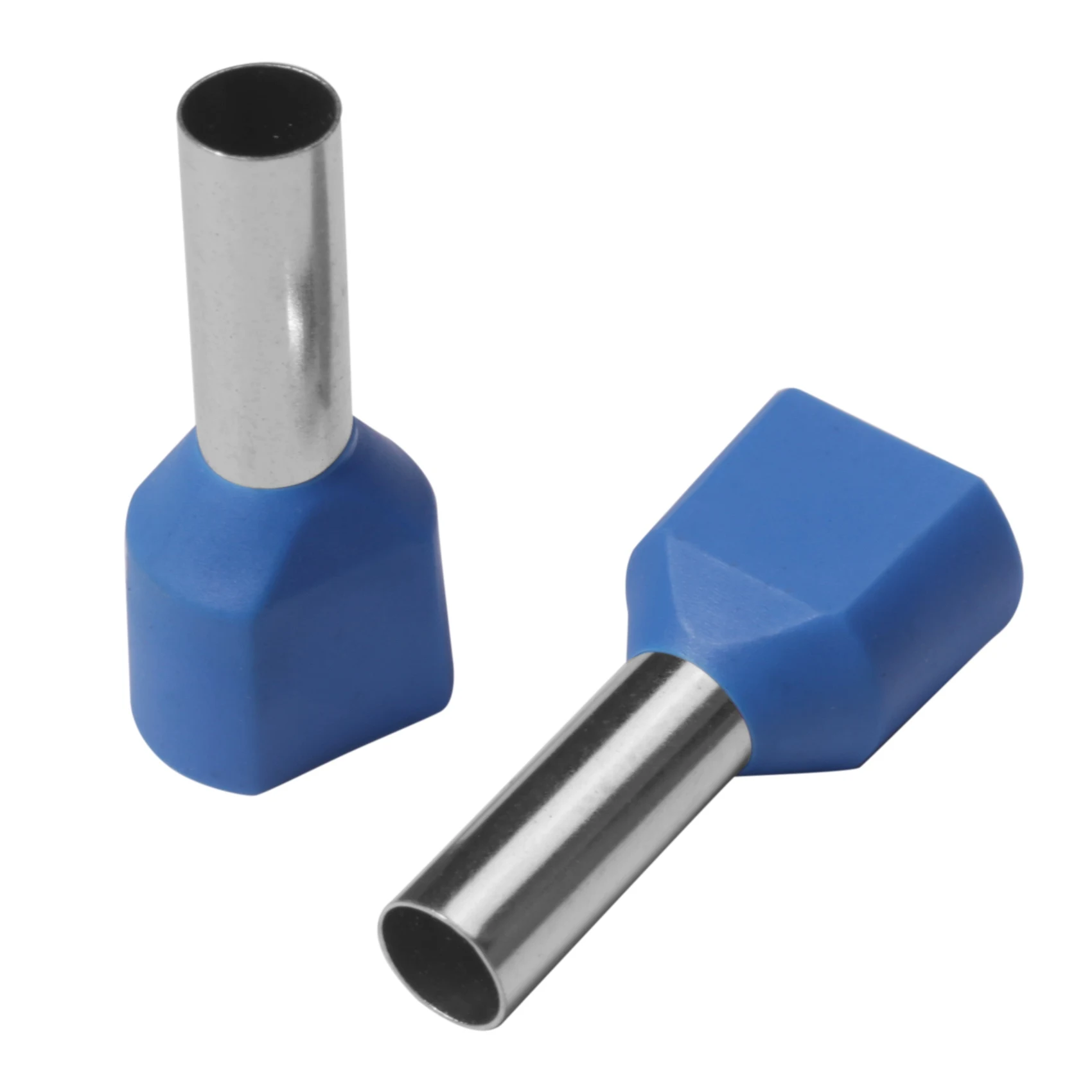 

ABVT-780Pcs Dual Bootlace Ferrule Teminator Kit Electrical Crimp Dual Entry Cord End Wire Terminal Connector