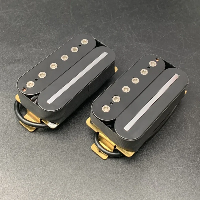 Electric Guitar Humbucker BLADE/Hex Screw Adjusting Dual Coil Guitar Pickup with 4 Conduct Cable Coil Splitting