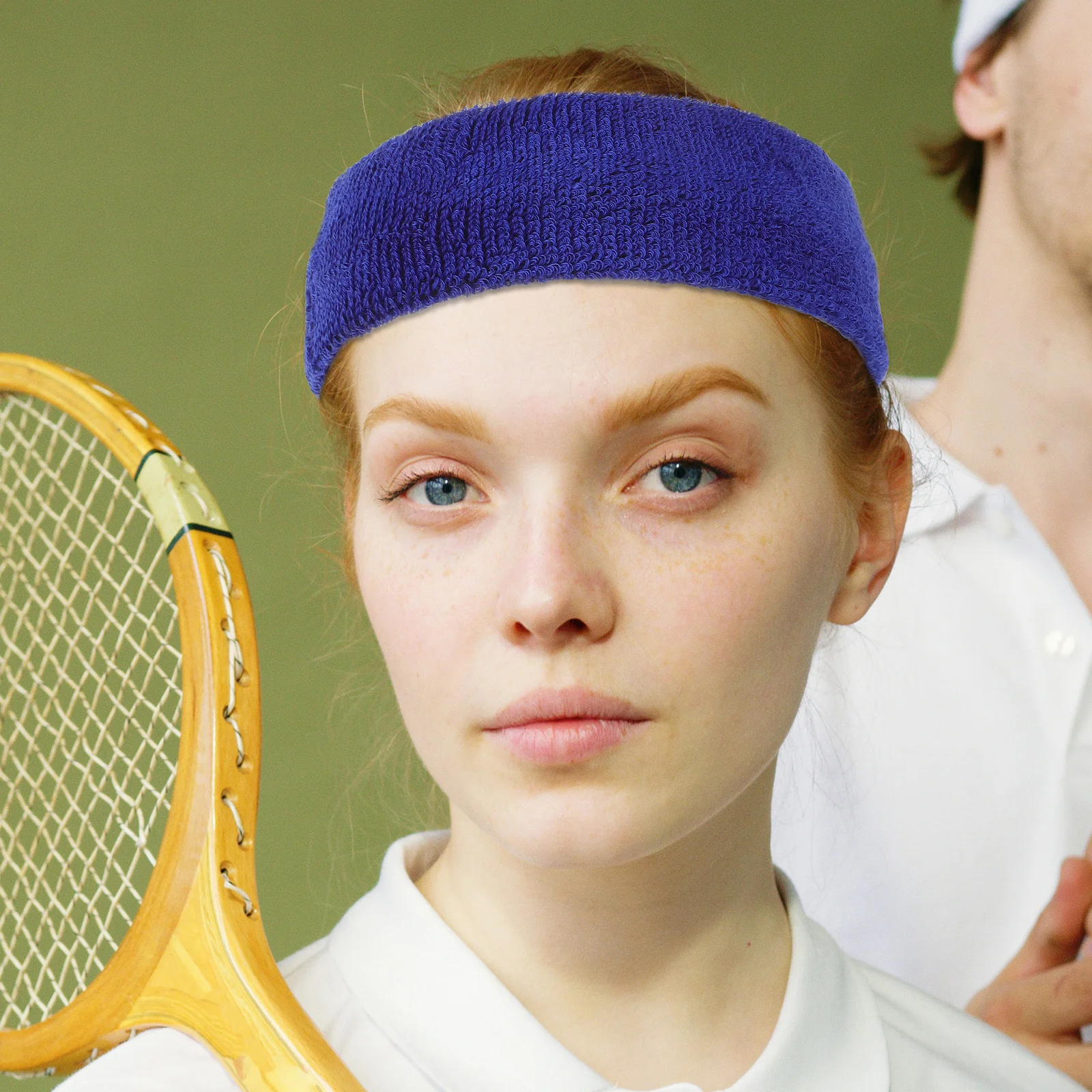 

8pcs Sweat For Women Moisture Absorbing Sports Hair Band Yoga Fitness Sports Accessory Running Gym Workout Accessory