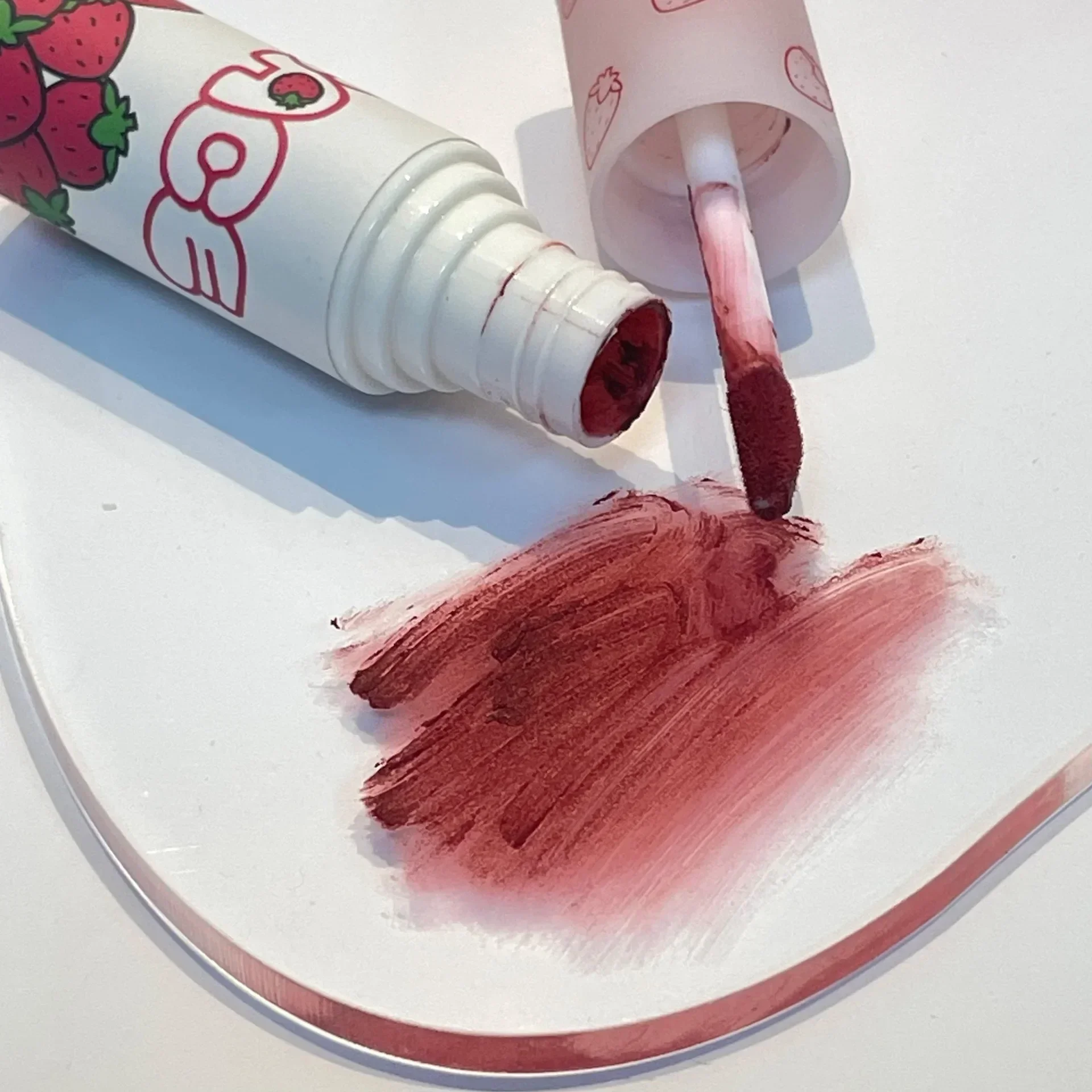 Heallor samt nackt rot lip gloss lang anhaltender lippenstift braun rosa lippen glasur matt flüssiger lippenstift niedlich erdbeer matte flüssigkeit