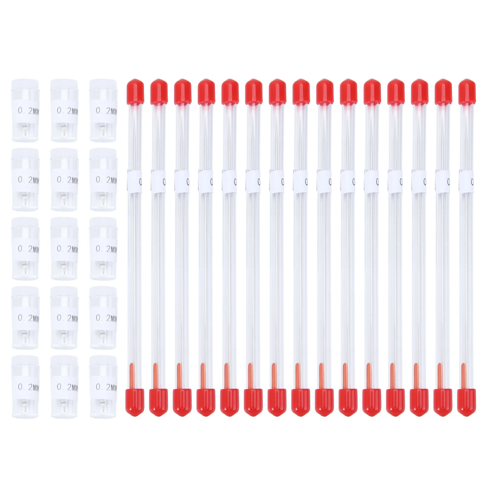 

1 комплект насадок-игл 0,2 мм, аксессуары для аэрографов, высокоточная конструкция, для аэрографов 130-470, для любителей хобби, случайный цвет