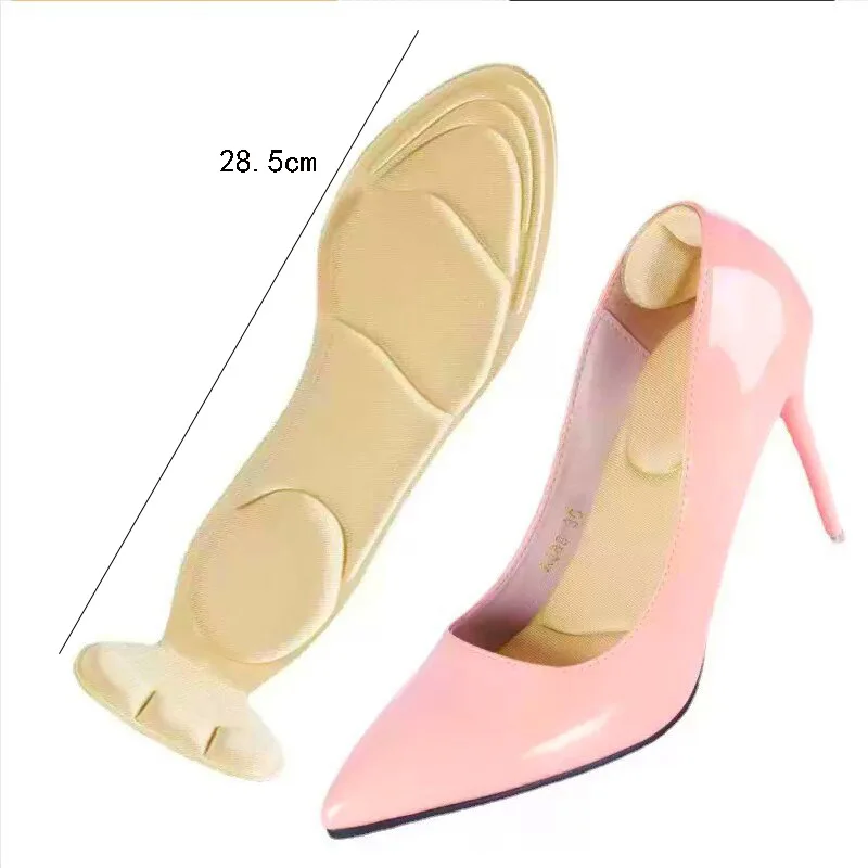 Female insole warmth odor prevention sweat absorption high-heeled insole soft sole fully padded high heels shock absorption