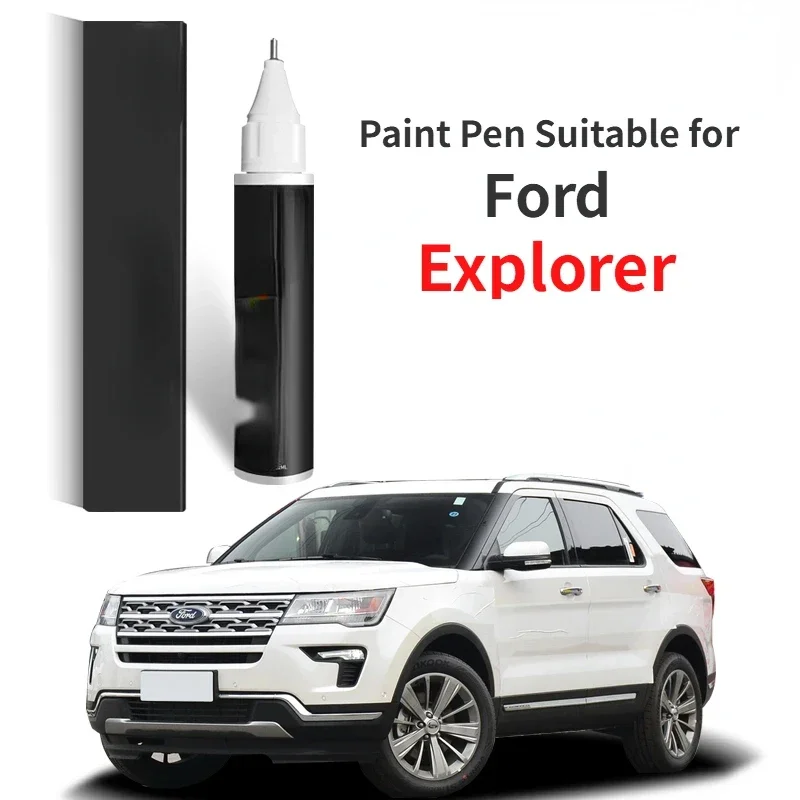 Paint Pen Suitable for Ford Explorer Special Paint Fixer White 2020 Explorer Car Supplies Accessories Complete Collection of Car