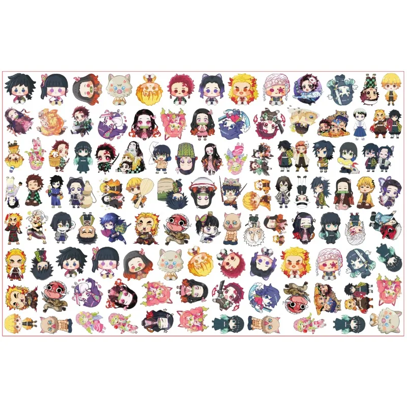 Acrylic Sheet DIY Bandai Anime Character Double-sided Transparent Patch Keychain Pendant Material Handmade Educational Toys