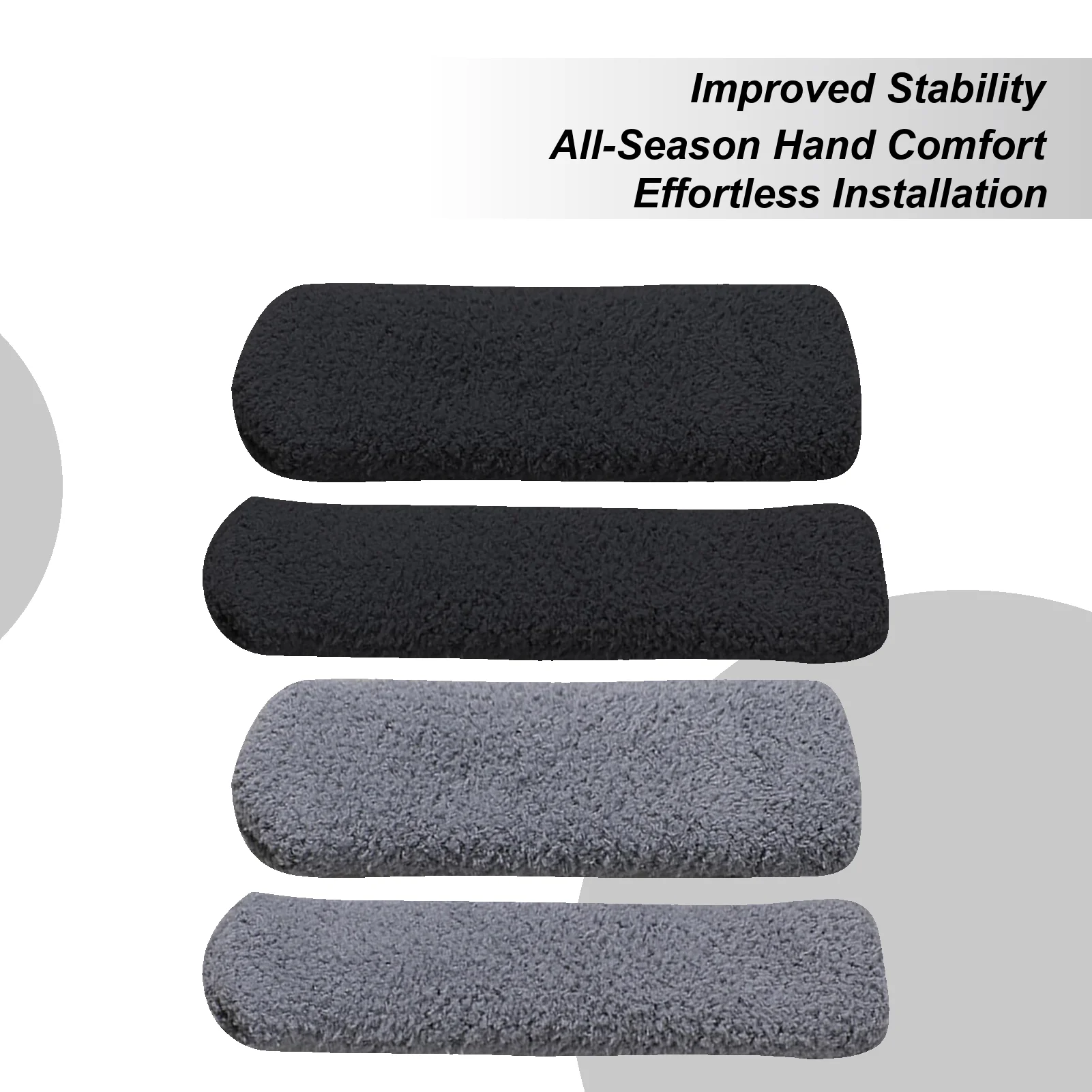 

Набор чехлов на ручку мотоцикла, теплый мягкий эластичный чехол на руль, тормозной рычаг для езды на велосипеде, для приключений, поездок на работу, круинг, короткий