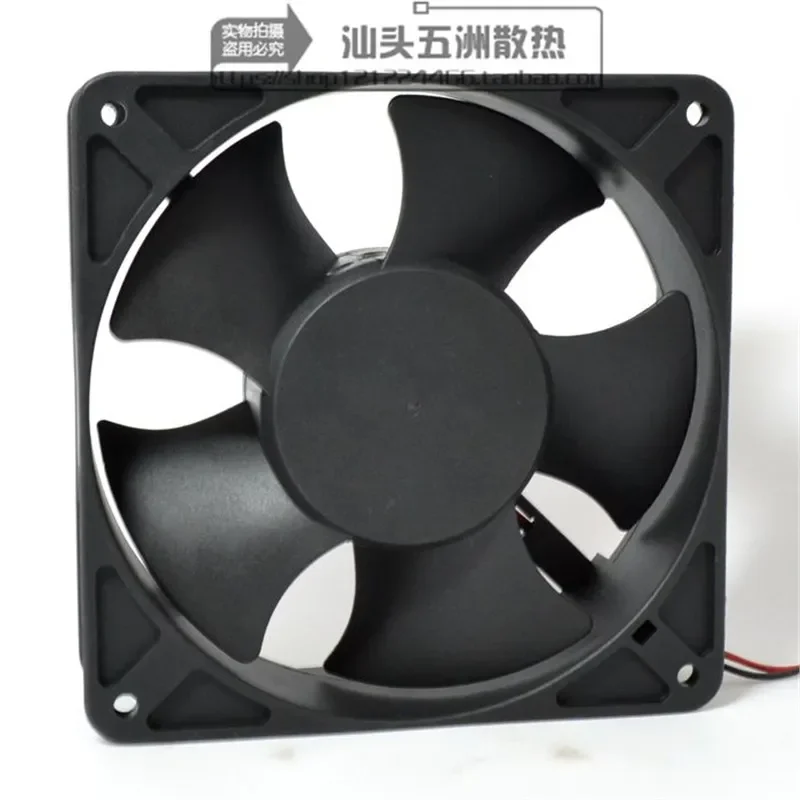 for SUNON Jianzhun 12CM 12038 Double Ball Cooling Fan 12V 6.8W KD1212PMB1-6A 2 Wire