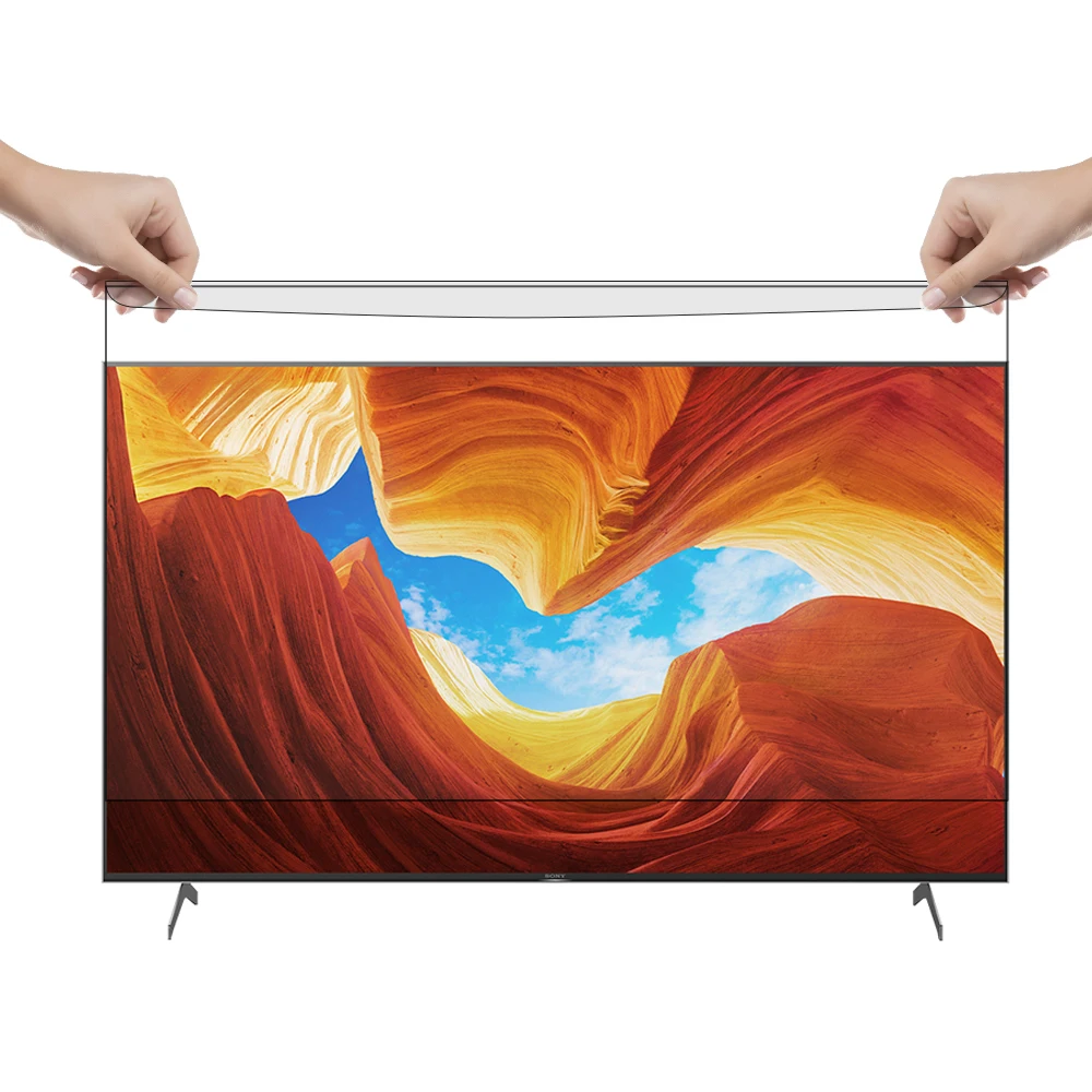 Blue Light Film High Transparency Anti Glare Eye Protective for TV 55 Inch Screen Protector