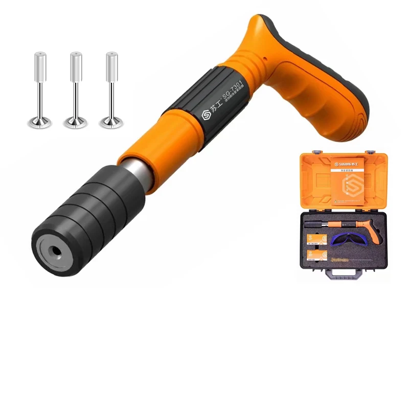 

Handheld Mini Nail Gun Ceiling Artifact Manual Nail Rivet Tool Wall Installation Fixed Water And Electricity Decoration Tools