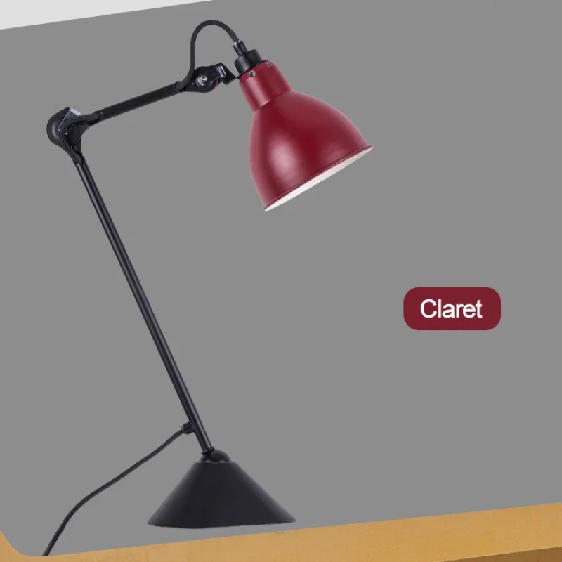 

SANDYHA Modern Minimalist Table Lamp Eye Protection LED Desk Light for Bedroom Study Office Reading Nightstand Multifunctional