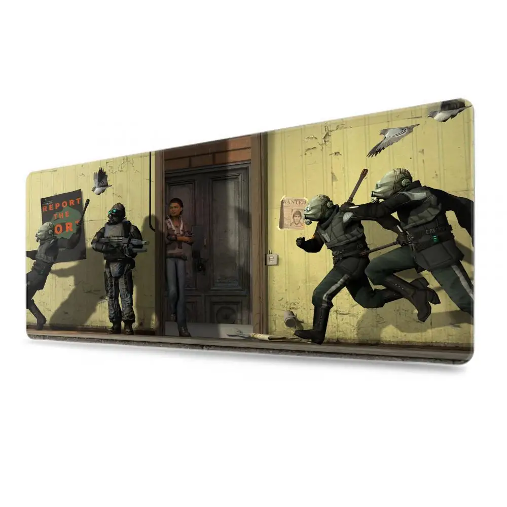 Cheap Gaming Large Mouse Pad Gamer Computer Mouse Mat H-Half Life Keyboard Anti-skid Mause Pad Giving gifts to boyfriends