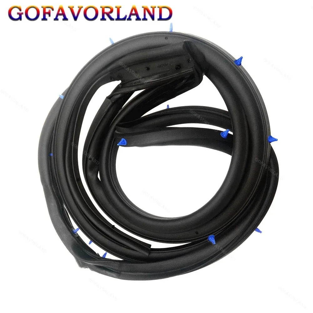 

82831-3RA0A-A11 82830-3RA0A-A11 Rear Left Or Right Door Opening Weatherstrip Seal Rubber Black For Nissan Sentra 2013-2018