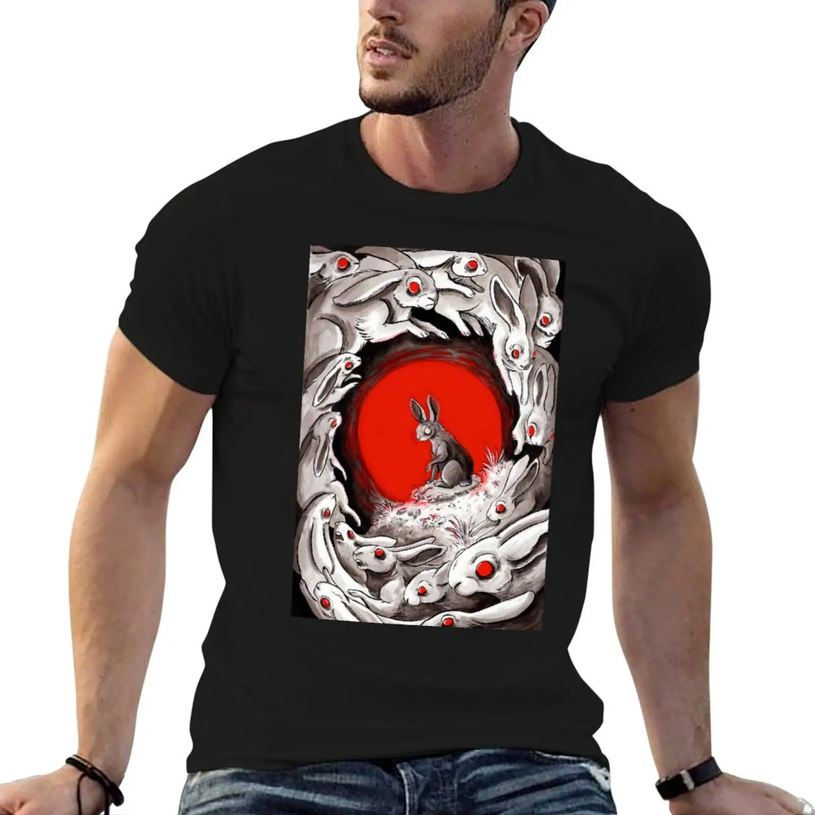 Watership Down T-Shirt custom shirt vintage vintage graphic tee outfits for men