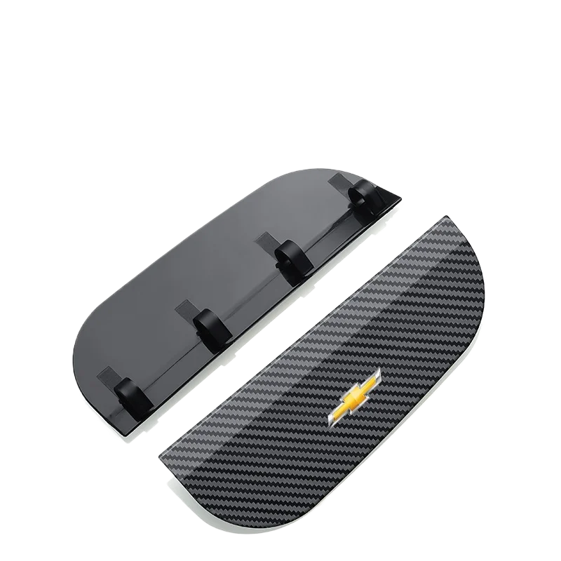 2 قطعة سيارة مرآة الرؤية الخلفية المطر الحاجب ألياف الكربون الشمس قناع الظل لشروليه كولورادو كروز سبارك كابتيفا ماليبو تراكس