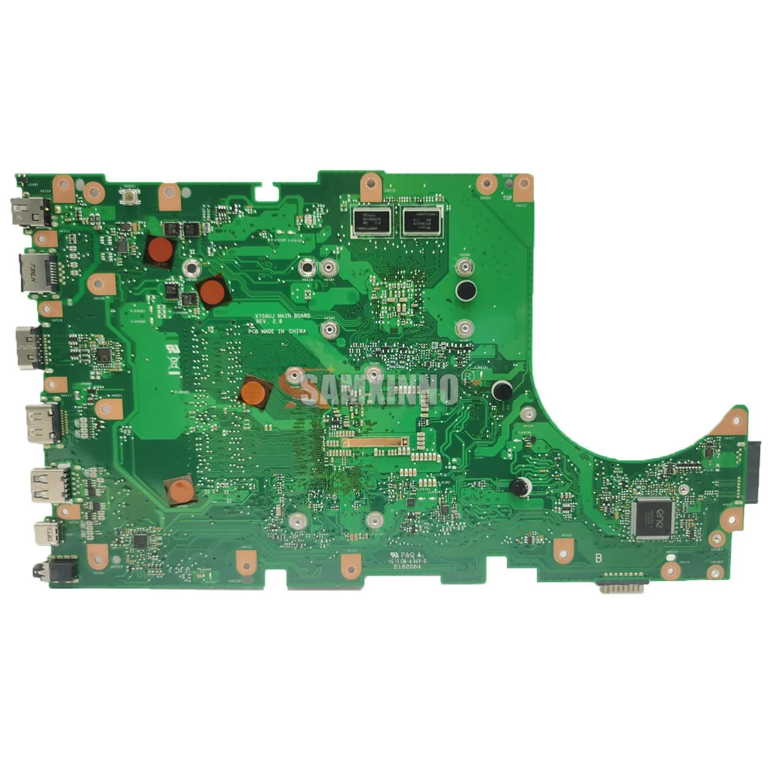 Imagem -06 - Samxinno X756ux Placa-mãe para Laptop Asus X756uj X756uv X756uqk X756ub X756uwk X756uwk X756uxm i3 i5 i7 6ª 7ª Geração Gtx950