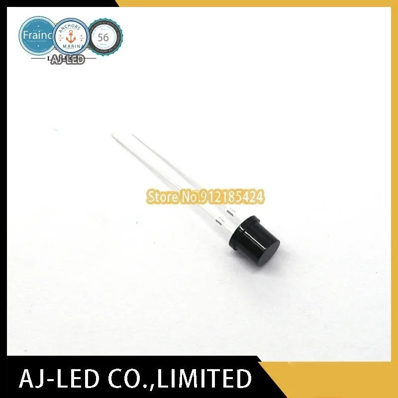 

10pcs/lot PDB-C139F silicon PIN photodiode infrared receiver tube 5mm wavelength 700-1100nm ±29.5° new