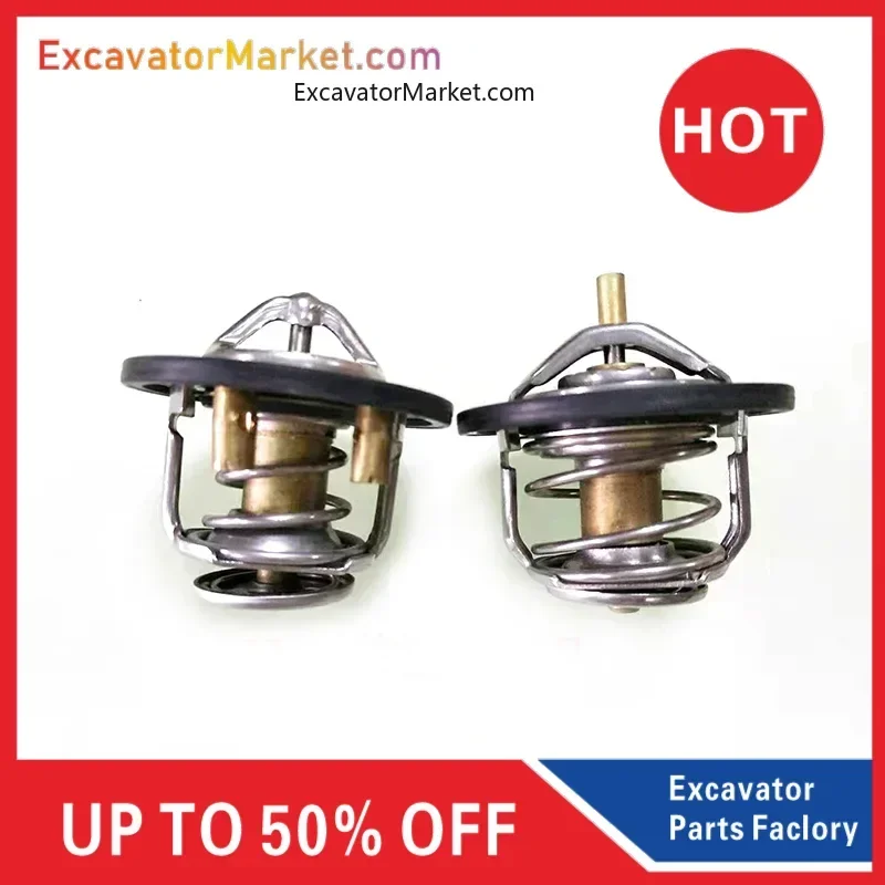 

High Quality Old Shop Excavators Around The Engine Parts 6Hk1 Thermostat For 6HK1 ZAX330-3G ZAX330-3 ZAX330 SH350-5