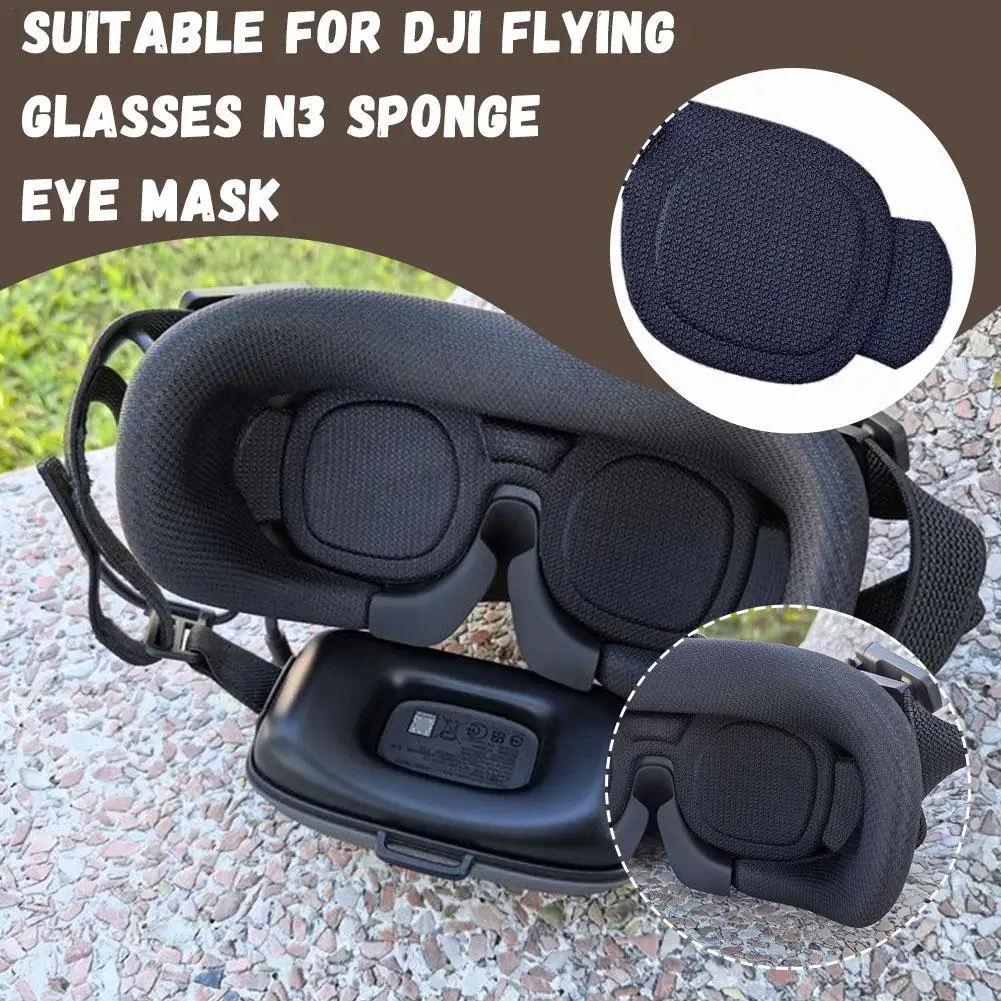 

Для dji Flight Glasses N3 Губка для глаз Блокирующий свет и пылезащитный защитный чехол Затеняющая накладка для линз Аксессуары для дронов
