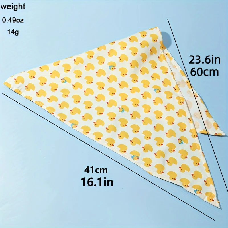 세련된 개 반다나, 부드럽고 흡수성 애완 동물 스카프, 소형, 중형, 대형 개 및 고양이, 완벽한 애완 동물 코스튬 액세서리