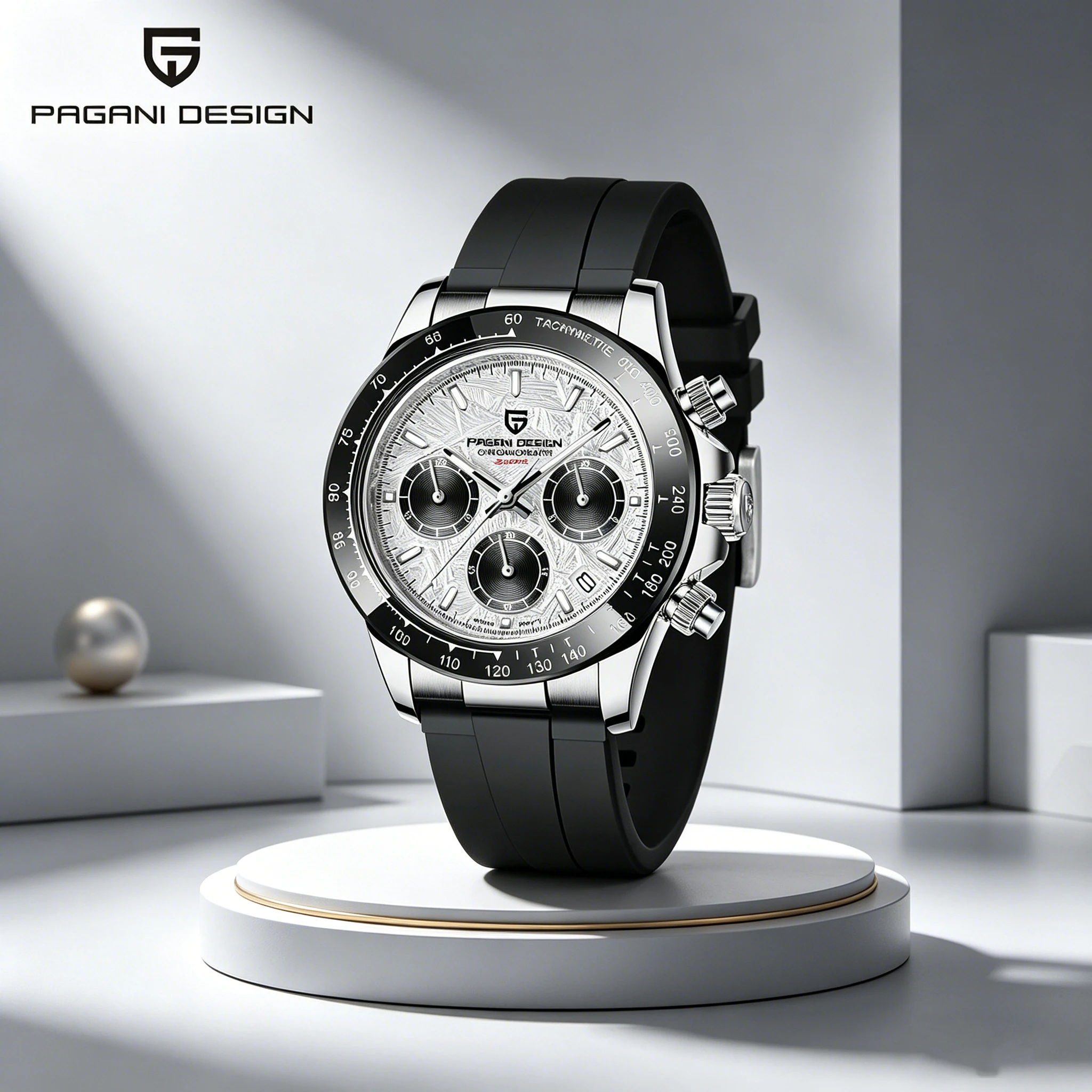 

PAGANI DESIGN 2026 New TMI VK63 Men's Quartz Code Watch 40MM Luxury Sapphire Glass Waterproof 20Bar Watch for Man reloj hombre