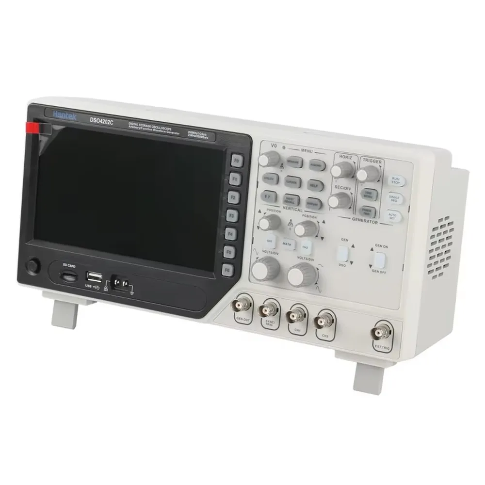 Hantek DSO4204C Digital Storage Oscilloscope 200MHz Bandwidth 1GS/s 8 Inch TFT LCD 4 Channel With Built-in Signal