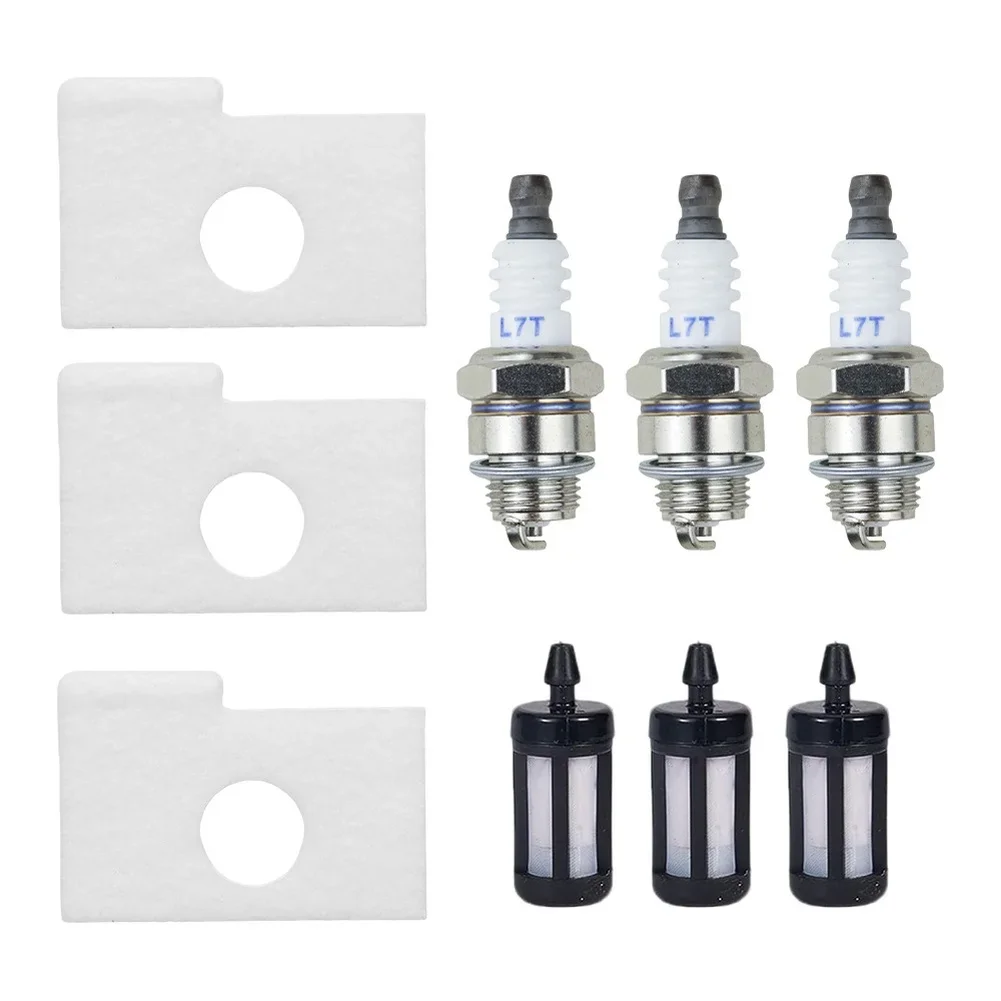 

Chainsaw Tune-Up Kit For MS180 MS170 018 017 Series Chainsaws Garden Tune-Up Kit For Air Filter Fuel Filter & Spark Tampion Set