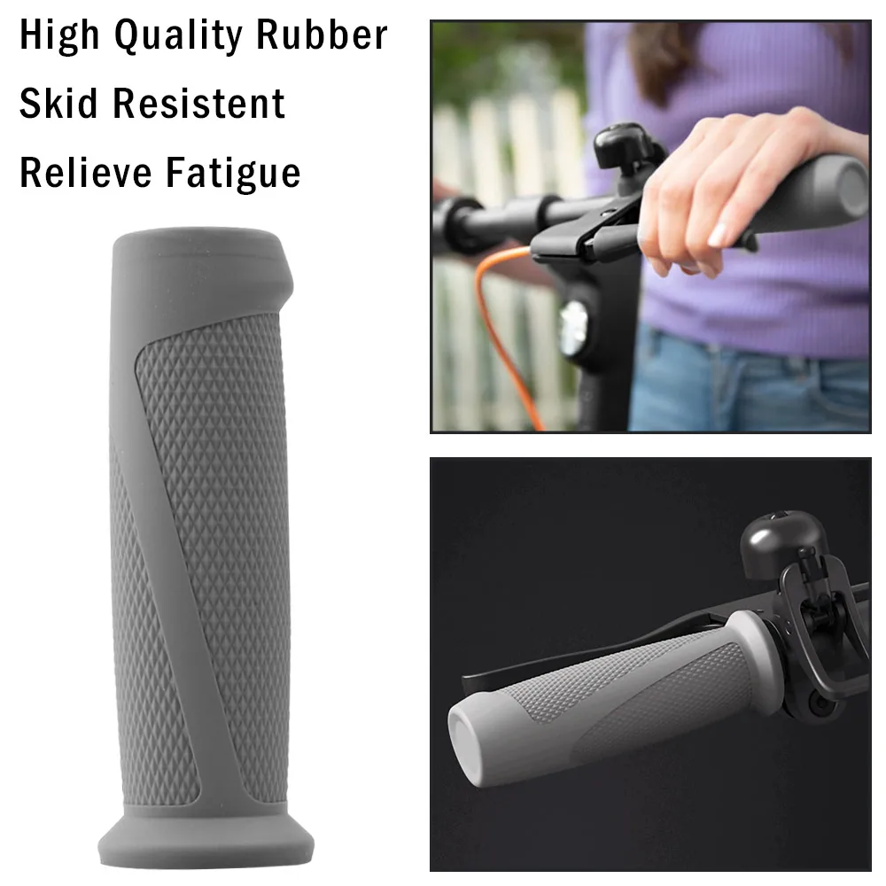 Handlebar Grip for Ninebot F40 F30 F25 F20 Electric Scooter Skateboard Handle Grip Left Right Rubber Anti-slip Replacement Part