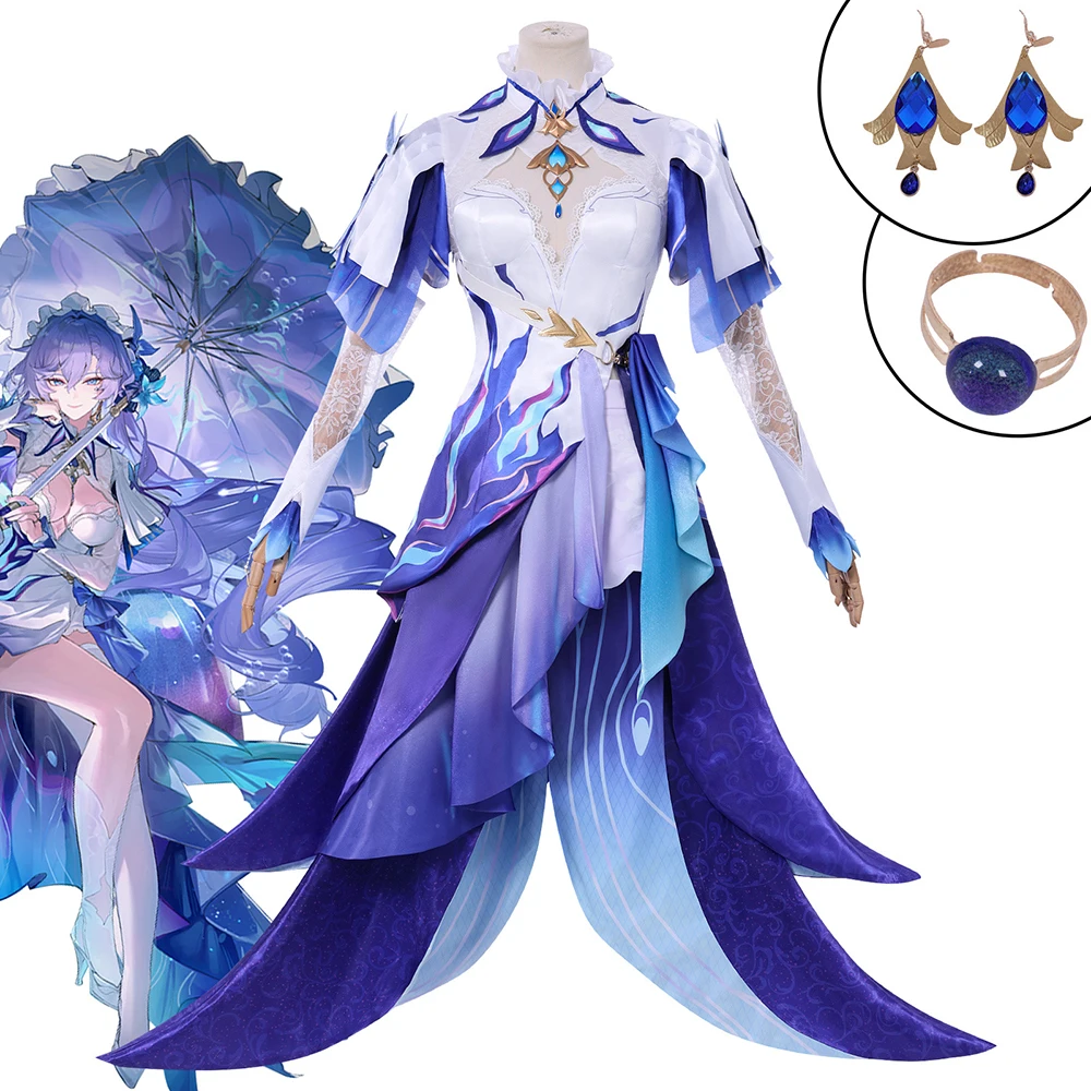 

Game Wuthering Waves Cantarella Cosplay Costume Girl Lolita Dress Princess Uniform Halloween Carnival Suit Outfit Clothes