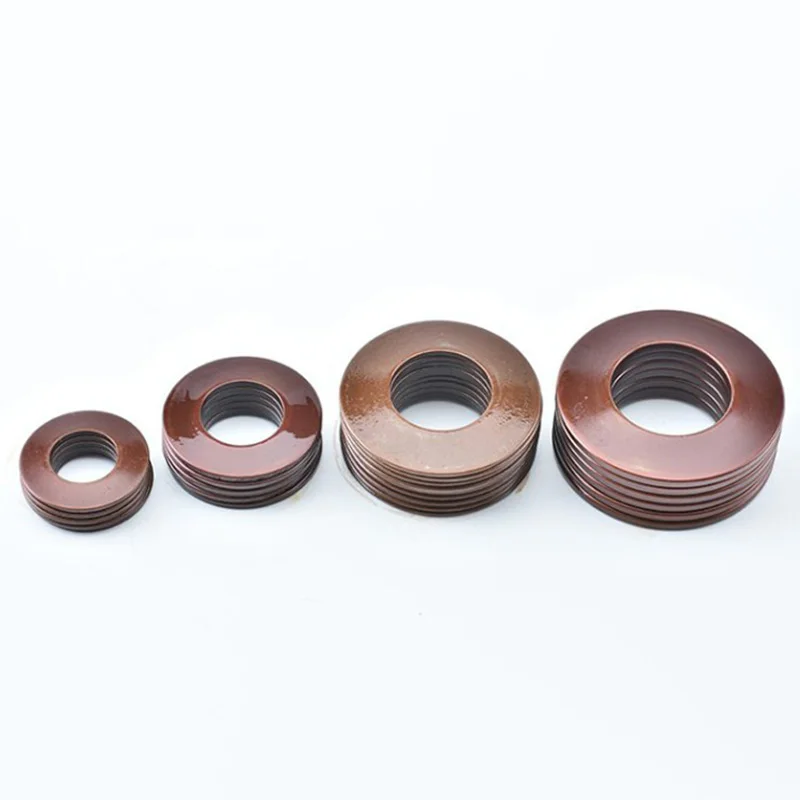 1-50 قطعة 60Si2MnA حسناء ضغط الربيع غسالة القرص الربيع القطر الخارجي 8-40 مللي متر الداخلية ضياء 4.2-20.4 مللي متر سمك 0.2-2.5 مللي متر