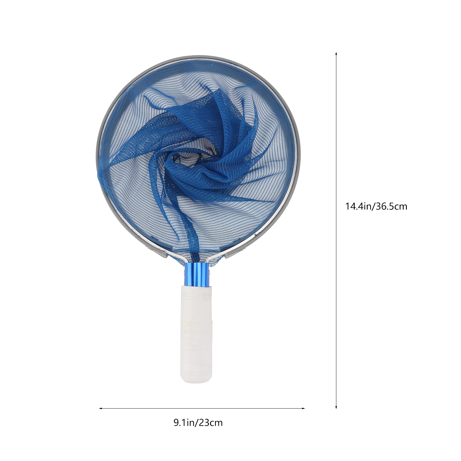 شبكة تنظيف حمام السباحة، شبكة مقشدة احترافية لأوراق الشجر والحطام، خفيفة الوزن ومتينة وسهلة الاستخدام