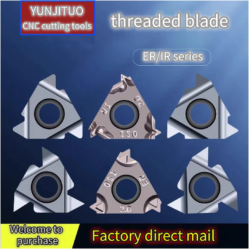 16ER 16IR 0.5 1.0 1.5 2.0 2.5 3.0 3.5 ISO LDA Threading Turning Inserts Numerical Control Lathe Cutting Tool