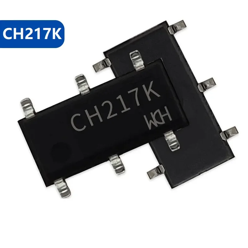 Puce de commutateur de distribution de limite de courant USB CH217 CH217K SOT23-6 50 pièces/lot