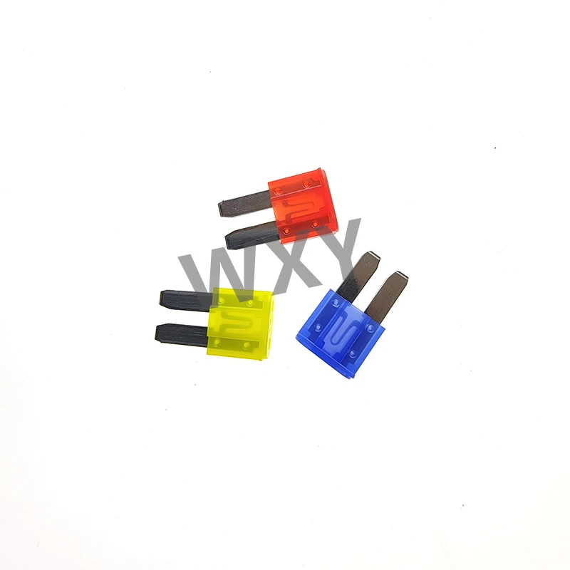 100/50/10pcs Miniature M2 Car Fuses Automotive Blade Type Fuse 5A 7.5A 10A 15A 20A 25A 30A