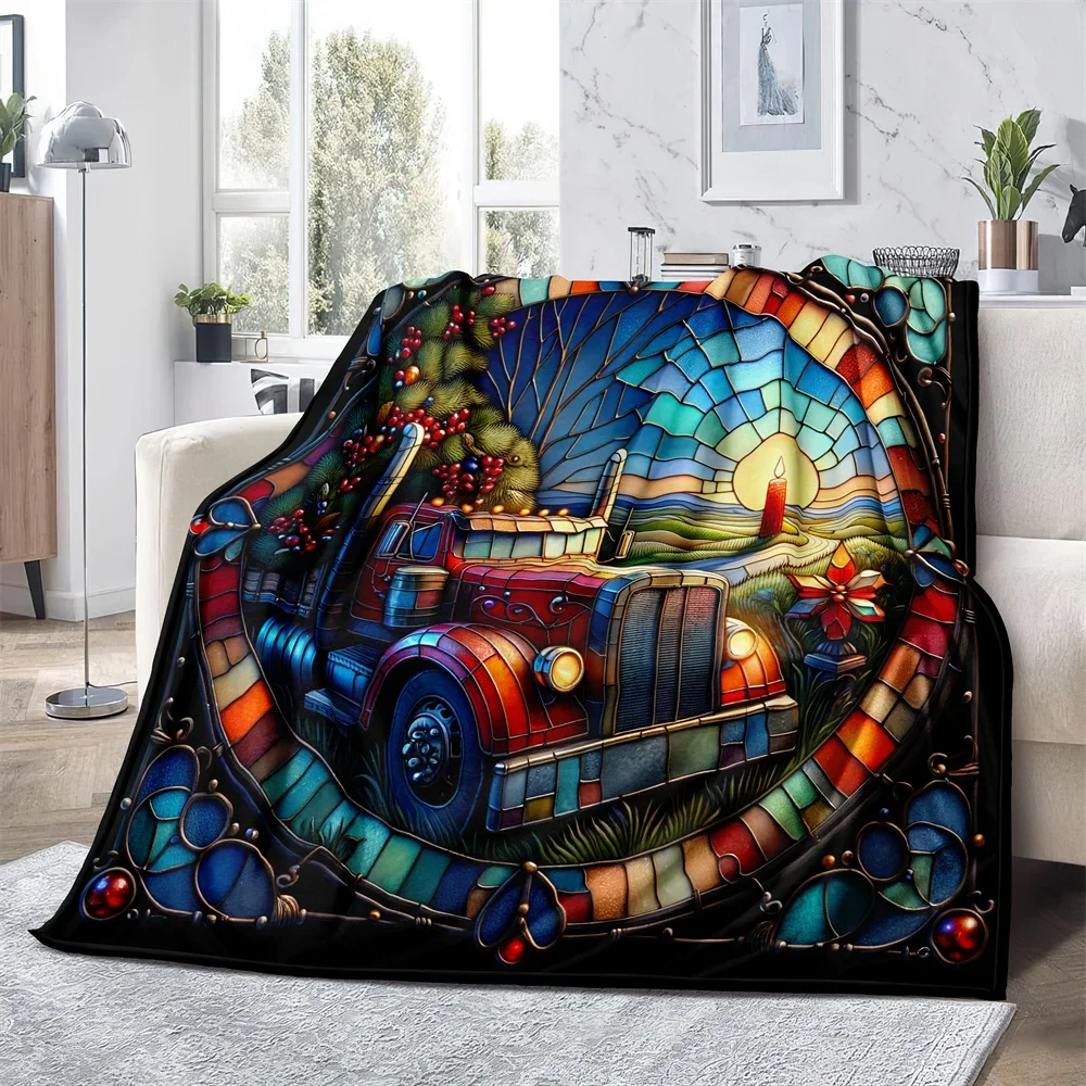 

Мягкое одеяло из микрофибры Bold Big Car Design — уютное для кровати, дивана, кемпинга, пикника и зимнего теплого декора