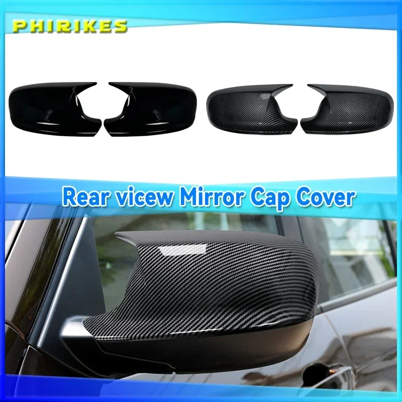 

Carbon Fiber Car Rear View Door Wing Side Mirror Cover Caps Shell Case for BMW X3 F25 X1 E84 Pre-LCI 2010 2011 2012 2013